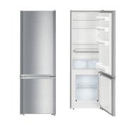 Liebherr CUele2831 161.2x55cm 80/20 265L Smart Frost Silver Fridge Freezer