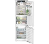 Liebherr EasyFresh ICBNdi5163 177cm 70/30 Integrated Frost Free Fridge Freezer with Fixed Door Hinge - White - D Rated, White