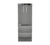Liebherr ECBNe7871 402L Bio Fresh No Frost Stainless Steel Built in Fridge Freezer