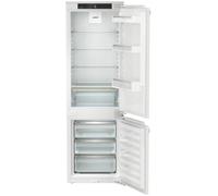 Liebherr ICe5103 177cm High 70/30 Integrated Fridge Freezer with Fixed Door Fixing Kit - White - E Rated, White