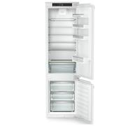 Liebherr Pure ICNd5603 194cm 70/30 Integrated Frost Free Fridge Freezer with Fixed Door Hinge - White - D Rated, White