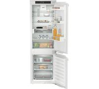 Liebherr Plus ICNb5123 183cm 70/30 Integrated Frost Free Fridge Freezer with Fixed Door Hinge - White White