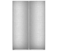 Liebherr Plus XRFsf5220 Silver Freestanding Side-By-Side Fridge-Freezer