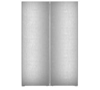 Liebherr Plus XRFsf5225 Silver Freestanding Side-By-Side Fridge-Freezer
