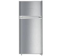 Liebherr Silver Automatic Fridge Freezer, 196L Total Capacity - CTele 2131 [EEK: E]