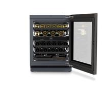 Liebherr Vinidor UWgbi3682 Black/Glass Door Built-In Dual Zone Wine Cooler