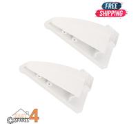 2x LIEBHERR FRIDGE / FREEZER LEFT & RIGHT SHELF BRACKET SUPPORT