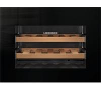 Liebherr WKEgb 582 Built In Wine Cooler - Black - G Rated, Black