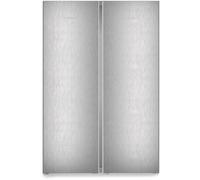 Liebherr XRFSF5220 677L Freestanding No Frost Side by Side Fridge Freezer in Stainless Steel