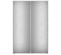 Liebherr XRFSF5225 123cm Plus Biofresh Side By Side Fridge Freezer - SILVER