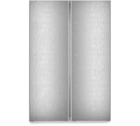 Liebherr XRFsf 5225 556L American Fridge Freezer, Silver, EasyFresh, SteelFinish Non-Plumbed Water Dispenser D