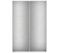 Liebherr XRFSF5240 123cm Plus Side By Side Fridge Freezer With Ice Dispenser - SILVER