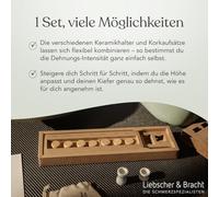 Liebscher & Bracht Original Jaw Saver: Jaw Stretcher Trainer for Teeth Grinding, Head & Jaw Pain, Chewing Muscle and Jaw Line Adjustment, Made in Germany, Exercises in the App