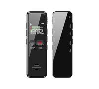 Liebssen Digital Voice Recorder with Playback, Enhanced Audio Dictaphone with One Touch, 1536Kbps HD Recording Noise Reduction USB Charge MP3 Player Recorder for Lecture Interview Meeting (64, GB)