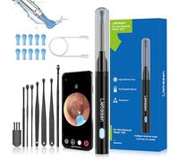 Liebssen Ear Wax Removal with 1080P Camera Otoscope with 10 PCS Ear Spoon Ear Cleaner Ear Otoscope Cleaning Kits iOS iPhone iPad & Android Smart Phones
