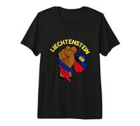 Liechtensteiner Pride Crown Handfist Liechtenstein Premium T-Shirt