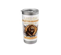 Lied on Plotted Against Mishandled and Still Winning Mindset Stainless Steel Insulated Tumbler