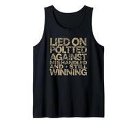 Lied on Plotted Against Mishandled and Still Winning Tank Top