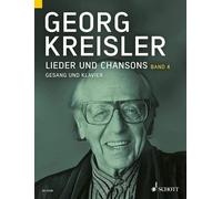 Lieder & Chansons Vol. 4 voice and piano Georg Kreisler Schott Mu