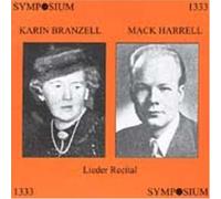 Lieder Recital by Karin Branzell