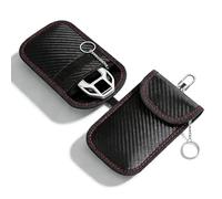 Liedrg 2 Pack Faraday Key Fob Protector - RFID Blocking Signal Blocking Pouch, Anti-Theft Key Security Bag for Car Keys (3.15'' × 5.12'')