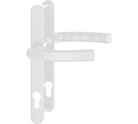 LIÈGE Handle Set on Narrow Plate 24 mm, 67-72, White