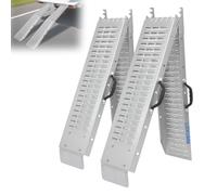 LIEKUMM Heavy Duty Vehicle Ramps 168 x 22 cm, 400 kg Capacity Loading Ramps | Folding Portable Loading Ramps for Vans, Non-Slip Van Ramps for ATVs, Quads, Lawn Tractors, Motorbikes, Mobility Scooters