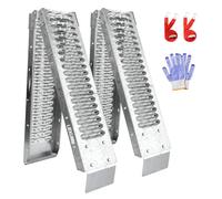LIEKUMM Heavy Duty Vehicle Ramps 170 x 22 cm, 440 kg Capacity Loading Ramps | Folding Portable Loading Ramps for Vans, Non-Slip Van Ramps for ATVs, Quads, Lawn Tractors, Motorbikes, Mobility Scooters