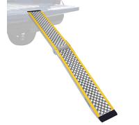 LIEKUMM Lightweight Motorbike Ramp, 200 x 21.5 cm Folding Aluminium Loading Ramps for Vans, 300 kg Capacity Non-Slip Portable Motorcycle Ramp for E-bikes, Dirt Bikes, Scooters, Bikes