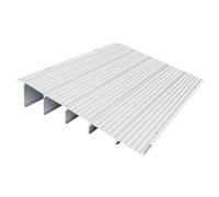 LIEKUMM Threshold Ramp 12.5 cm Rise, 360 kg Capacity Wheelchair Ramps for Doorways, Aluminium Ramps for Mobility Scooters, Portable Wheelchair ramp for Driveways, Steps, Stairs, Curbs, Bicycles