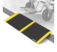LIEKUMM Threshold Ramp 30 x 80 cm, 300 kg Load Capacity Aluminium Lightweight Wheelchair Ramp, Door Ramps for Wheelchairs, Mobility Scooters, Doorways, Stairs, Steps, Curb