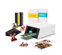 Liene PixCut S1 Photo Sticker Printer & Die Cutting Machine - All-in-One Sticker Maker Machine for DIY Crafts, Custom Labels & Gifts, Thermal Dye-Sublimation, 300 DPI Prints, Precise AI Auto-Cutting