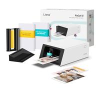 Liene PixCut S1 Photo Sticker Printer & Die Cutting Machine - All-in-One Sticker Maker Machine for DIY Crafts, Custom Labels & Gifts, Thermal Dye-Sublimation, 300 DPI Prints, Precise AI Auto-Cutting