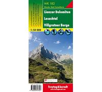 Lienzer Dolomites - Lesachtal - Vill: Wandel- en fietskaart 1:50 000