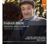 Liepaja So/Kupcs – Fridrich Bruk: Orchestral Music Vol. 1 (Symphonies Nos. 17 & 18) – CD – NAXOS