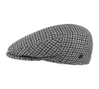 Lierys Britain Flat Cap Grey 57 cm Wool