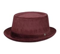 LIERYS Classic Corduroy Pork Pie Hat Made in Italy Men Autumn Winter