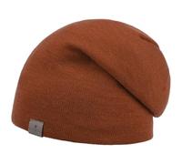 Lierys Fine Merino Long Beanie Men’s/Women’s (Length: 30 cm) - Made in Germany - Knitted hat Made from Merino Wool - Winter hat in one Size (54-61 cm) - Autumn/Winter Rust One Size