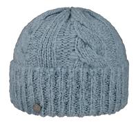 Lierys Jendeva Merino Beanie Knit Hat Chunky Cuff 84% Merino Wool Made in Germany Women Autumn Winter Light Blue One Size