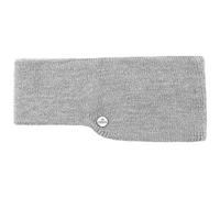 Lierys Mono classic women’s/men’s headband (7.5 cm wide) - Made in Germany - Ear muffs lined with fleece - Headband in one size (55-60 cm) - Headband with lining Autumn/Winter grey One Size