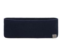 Lierys Mono Women´s/Men´s Headband (8 cm wide) - Made in Germany - Triple-layered knitted headband lined with cotton - Rib knit ear muffs - Ear protection autumn/winter blue One Size