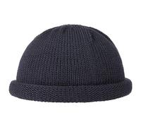 Lierys Winter Docker hat Women/Men - Made in Germany - Beanie Made of New Wool - Functional Knitted hat - Wool hat Autumn/Winter Navy One Size