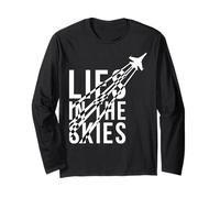 Lies in The Skies Chemtrail Shirt Conspiracy T-Shirt Long Sleeve T-Shirt