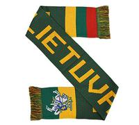 Lietuva Lithuania Soccer Knit Scarf