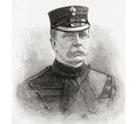 Lieutenant Daniel Godfrey 1831 1903 Father of Sir Dan Godfrey 1868 1939 British Music Conductor From The Strand Magazine Published January to June 1894 Poster Print by Hilary Jane Morgan (13x14)