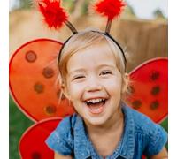 Great Pretenders Ladybird Wings with Headband