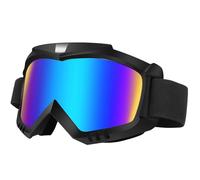 Lievermo Dirt Bike Goggles, Motorcycle Goggles, ATV Goggles, Motocross Goggles Ski Goggles Windproof Glasses Racing Helmet Goggles (Colorful)