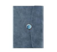 LIEWEI Boutique Shop UK Notebook, Magnetic Clasp with Elastic Pen Holder, 240 Pages Beige Woodfree Paper, Meeting Recorder and Work Diary(Blu)