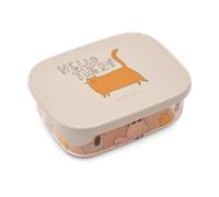 Liewood Arthur lunchbox 13.5x17 cm Cats and Dogs-Sandy