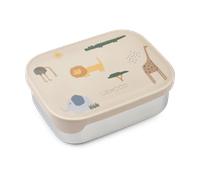 Liewood Arthur lunchbox 13.5x17 cm Safari sandy mix